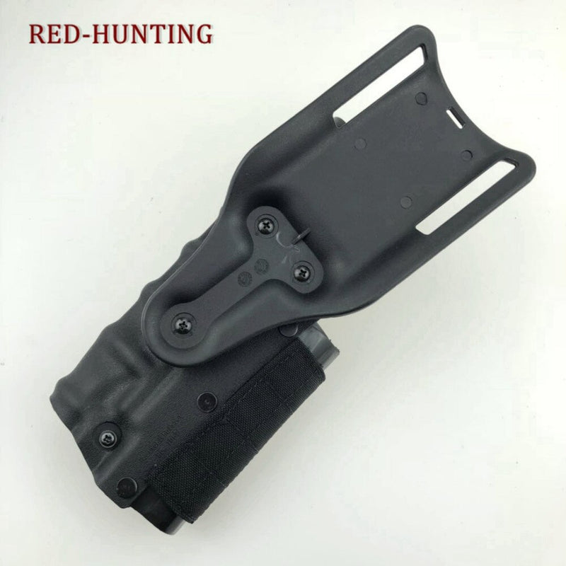 Tactical Gun Holster Set w/ leg Platform Hunting Right Left Hand Use Drop Leg Hoster for GL 17 19 / 1911 / M92 M9/P226 - KiwisLove