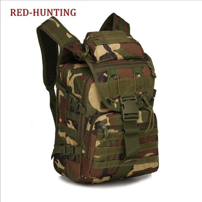 Multicam 40L Tactical Daypack MOLLE Assault Backpack Pack Military Gear Rucksack Large Bag Sport Outdoor For Hunting Camping - KiwisLove