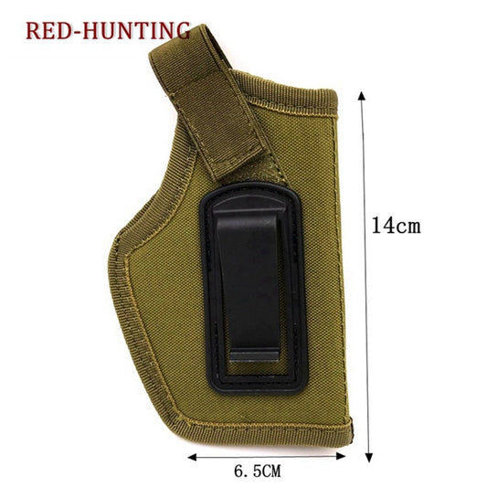 Tactical Nylon Pistol Gun Case Universal Right Hand Holster For Glock 17 18 18C 19 22 26 43 43X G17 M&amp;P Shield in 9mm .40 - KiwisLove