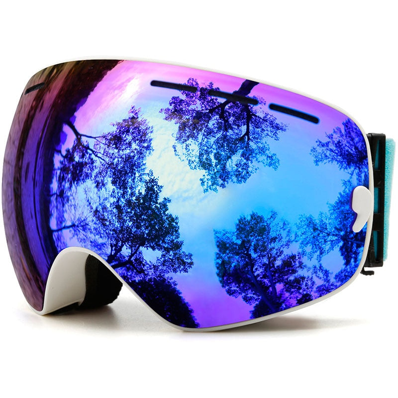 MAXJULI Ski Goggles Interchangeable Lens Premium Snow Goggles Snowboard - KiwisLove