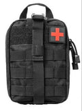 Airsoft First Aid Bag Only Molle Medical EMT Pouch Outdoor Tactical Emergency Utility Pack Outdoor Tourniquet Stap Equipment - KiwisLove