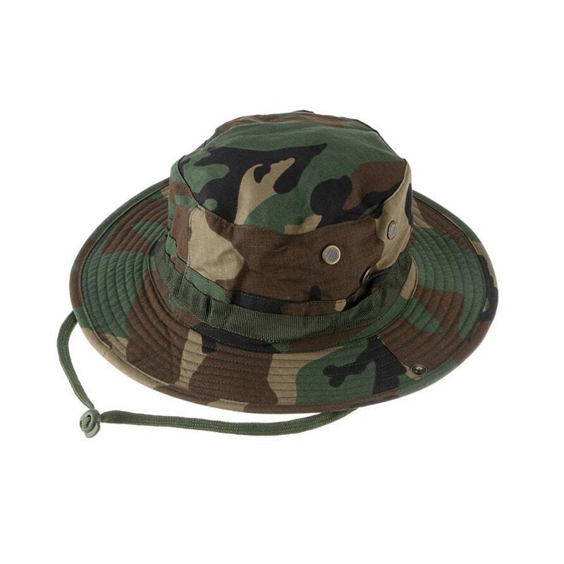 High quality 12 Colors Tactical Outdoor Jungle Military Cotton Hats for Fishing Camping  Mountain Climbing - KiwisLove