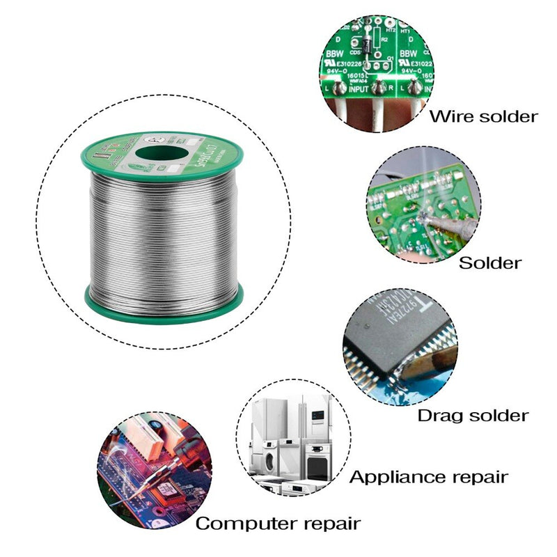500g 1.1LB Solder Wire Sn99.3 Cu0.7 Rosin Core for Electrical Solder RoHs - KiwisLove