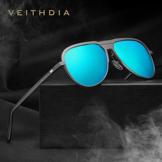 VEITHDIA Brand Sunglasses Men Aluminum Magnesium Polarized UV400 Lens Women Fashion Eyewear Accessories Male Sun Glasses V6880 - KiwisLove