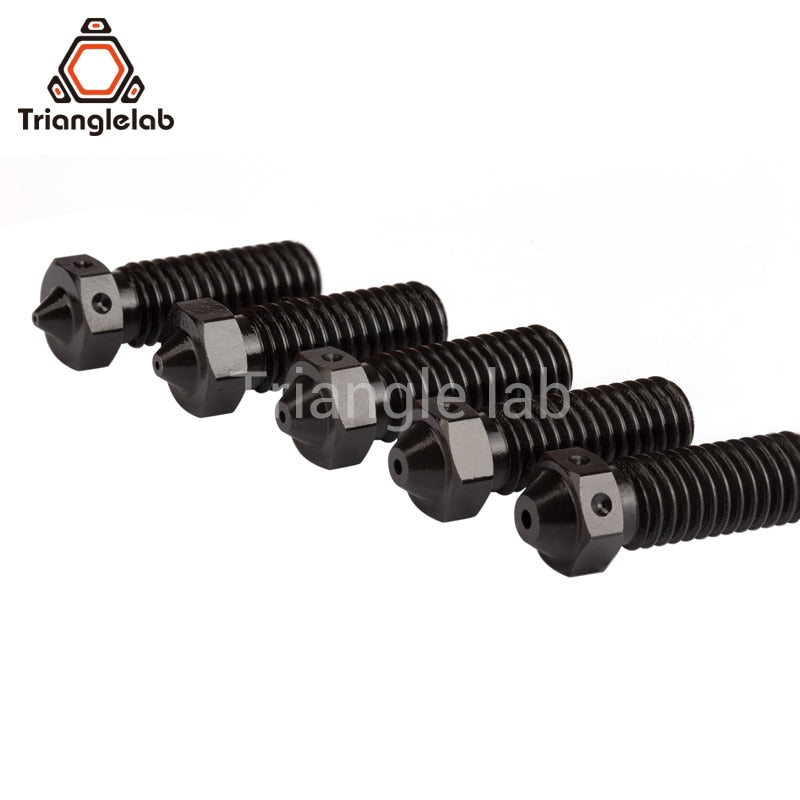 1PCS Hardened Steel Volcano Nozzles For High Temperature 3D Printing PEI PEEK OR Carbon Fiber Filament For  Volcano Hotend - KiwisLove