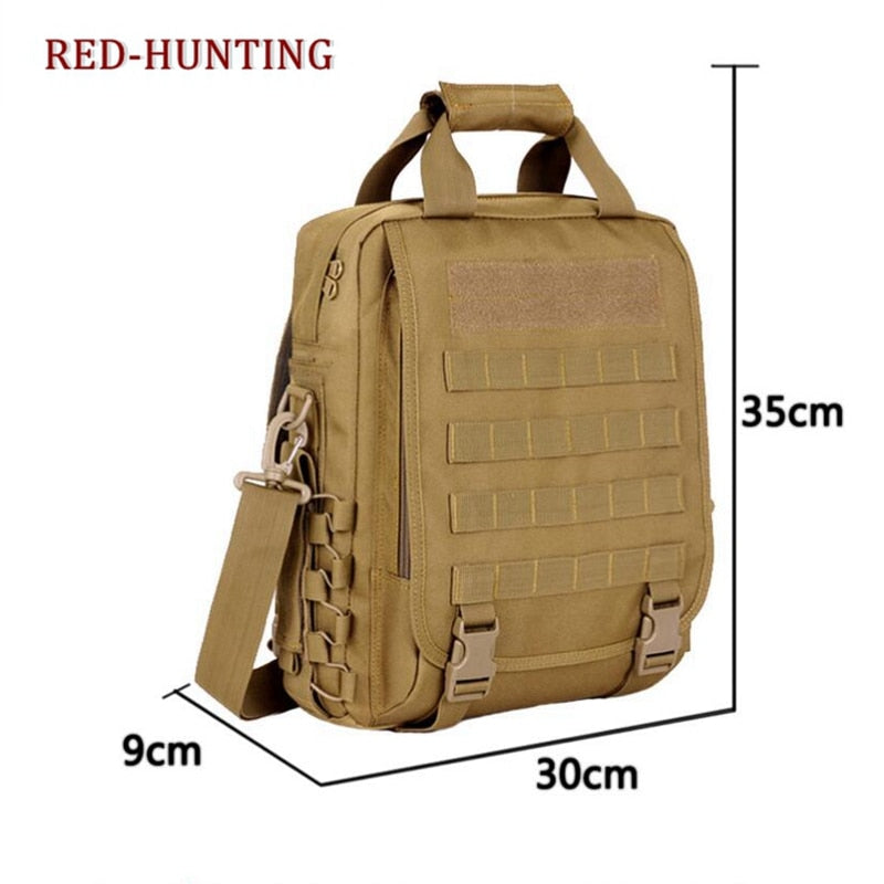 Tactical Outdoor Sport Military Backpack For Camping Hiking Travel Backpack 14 Inch Laptop Bag Single Shoulder - KiwisLove