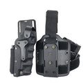 Tactical Gun Holster Set w/ leg Platform Hunting Right Left Hand Use Drop Leg Hoster for GL 17 19 / 1911 / M92 M9/P226 - KiwisLove