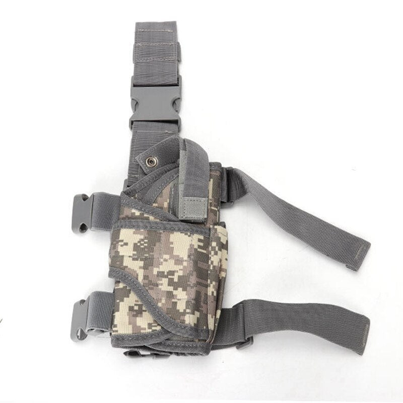 Universal Right Gun Drop Leg Thigh Holster for 7.65MM 9x19MM Pistol Glock 17 19 31 32/M9/M92A1/1911/USP/PPK/SP2022/P226/ - KiwisLove