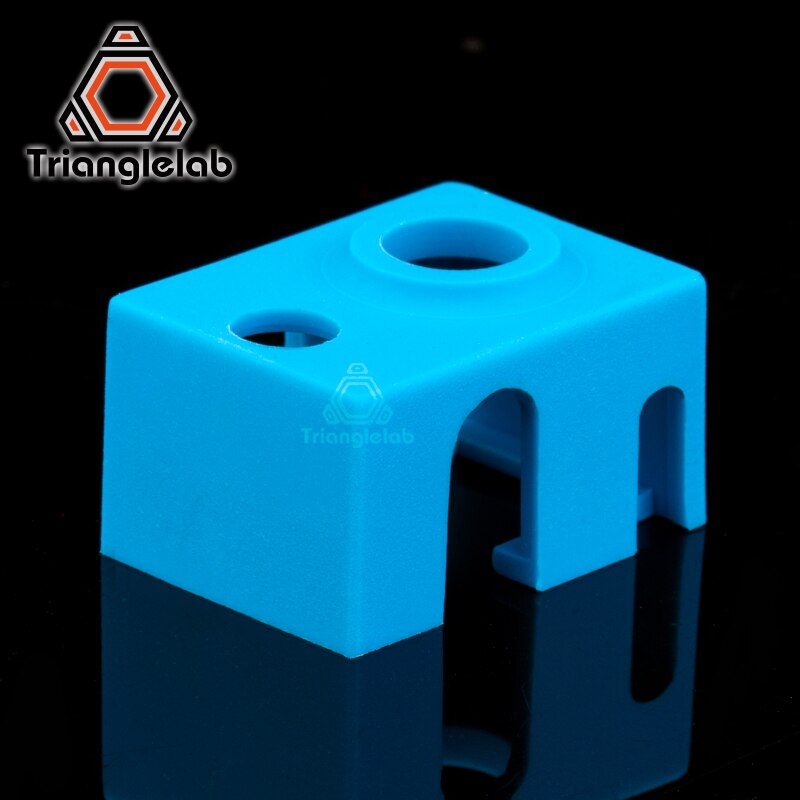 trianglelab 5PCS high quality cartridge heater bock silicone socks V6 socks for PT100 heatblock for v6  hotend nozzle dragon - KiwisLove