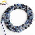 2-3mm Natural Stone Agates Labradorite Quartz Amazonite Crystal Beads Round Loose Spacer Beads For Jewelry Making DIY Bracelets - KiwisLove