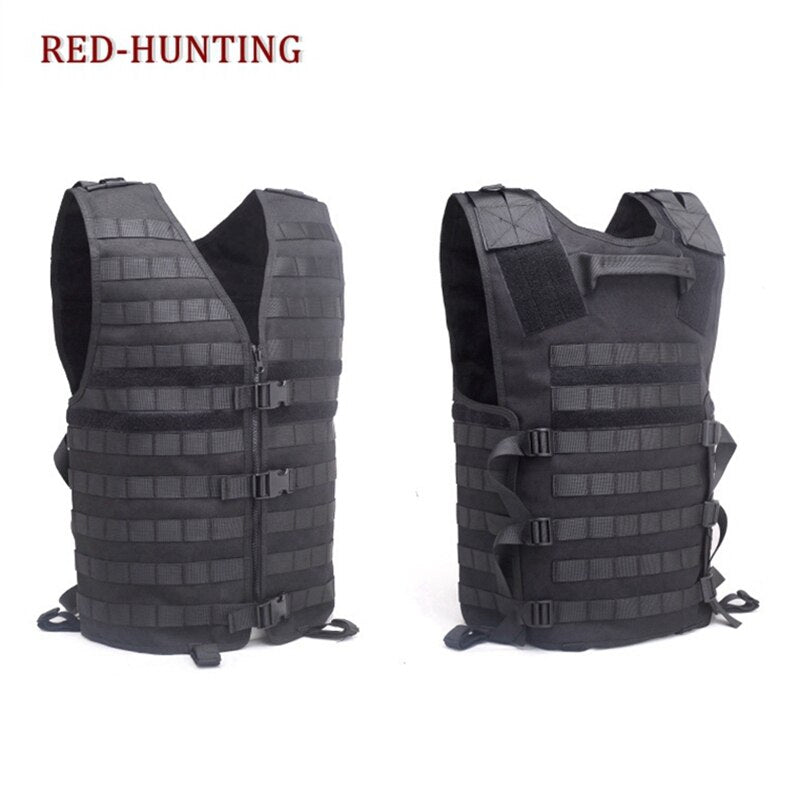 2022 New Men Hunting Vest Military Tactical Training Vest Airsoft Combat Shooting Molle Vest Outdoor Hunting Assault Waistcoat - KiwisLove