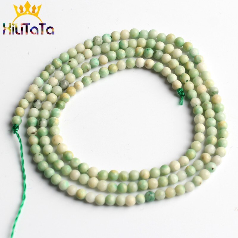 2-3mm Natural Stone Agates Labradorite Quartz Amazonite Crystal Beads Round Loose Spacer Beads For Jewelry Making DIY Bracelets - KiwisLove