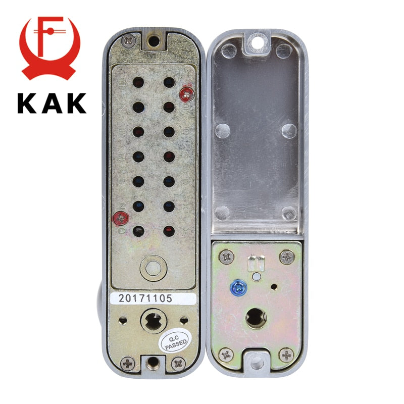 KAK Zinc Alloy Combination Mechanical Digital Door Lock No Power Push Button Code Locks For Home Security Furniture Hardware - KiwisLove