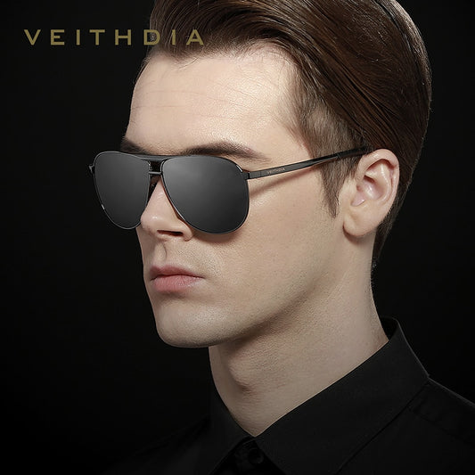 VEITHDIA Brand Classic Men's Vintage Sunglasses Polarized UV400 Lens Eyewear Accessories Male Female Sun Glasses For Women V3028 - KiwisLove