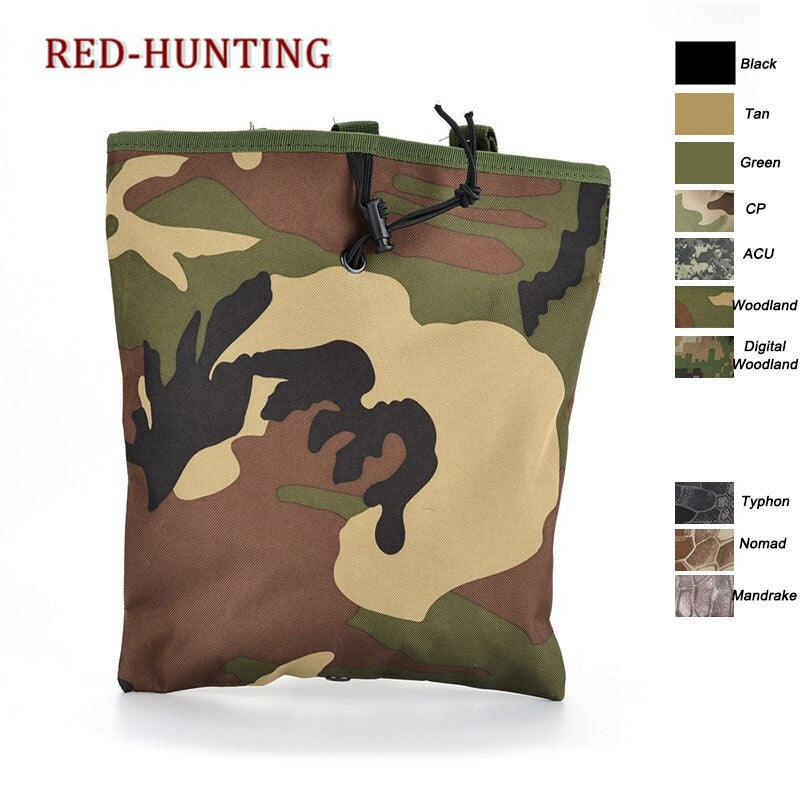 Military Tactical Gear Hunting Recovery Molle Dump Magazine Pouch Ammo Bags Airsoft Paintball Accessories - KiwisLove