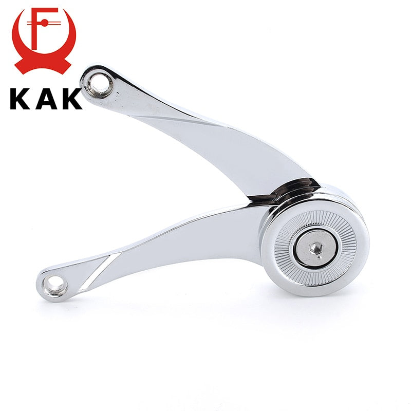 KAK Hydraulic Randomly Stop Hinges Kitchen Cabinet Door Adjustable Polish Hinge Furniture Lift Up Flap Stay Support Hardware - KiwisLove