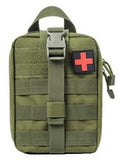 Airsoft First Aid Bag Only Molle Medical EMT Pouch Outdoor Tactical Emergency Utility Pack Outdoor Tourniquet Stap Equipment - KiwisLove