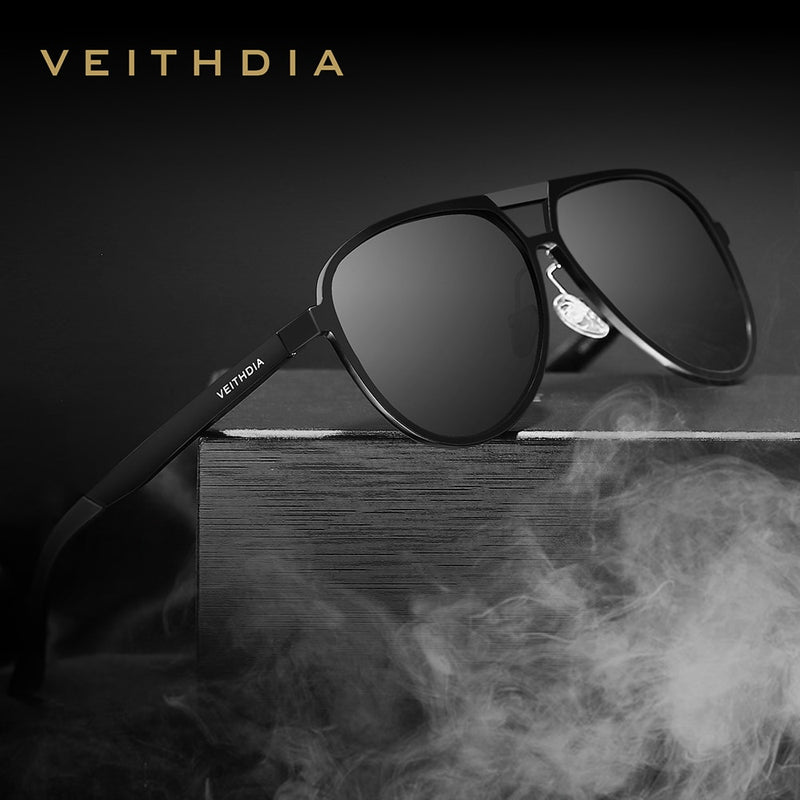 VEITHDIA Sunglasses Men Brand Aluminum Magnesium Polarized UV400 Lens Eyewear Accessories Male Female Sun Glasses For Women 6850 - KiwisLove