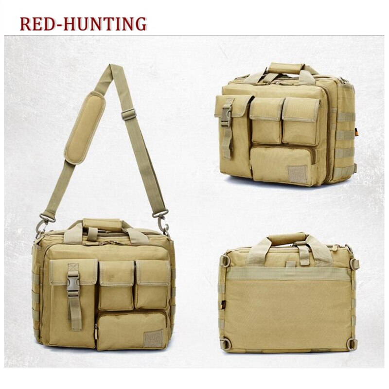 Tactical Travel Messenger Bag Shoulder Outdoor Sport Bag Molle Rucksack Laptop Computer Camera Case for Camping Hunting - KiwisLove