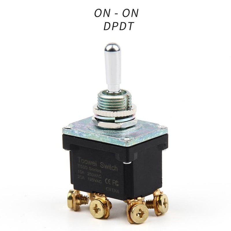 ON-OFF-ON ON-ON Full type Momentary Screw Toggle Switch SPST SPDT DPST DPDT IP67 - KiwisLove