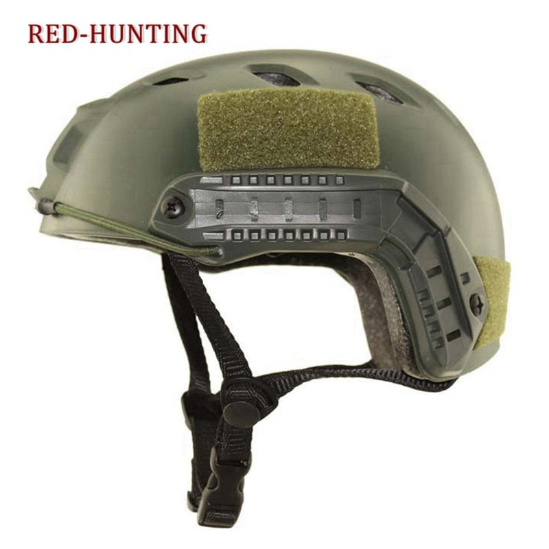 Tactical Fast BJ Helmet with Night Vision Mount Airsoft Paintball CS Combat Wargame Accessories Ballistic Helmet - KiwisLove