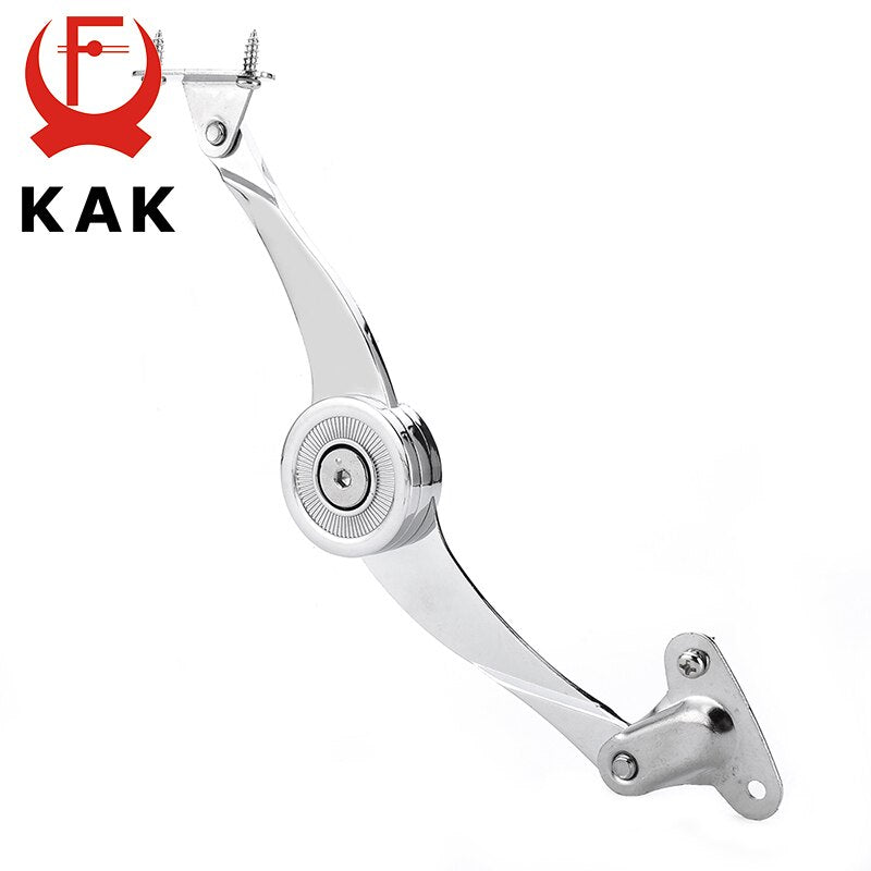 KAK Hydraulic Randomly Stop Hinges Kitchen Cabinet Door Adjustable Polish Hinge Furniture Lift Up Flap Stay Support Hardware - KiwisLove