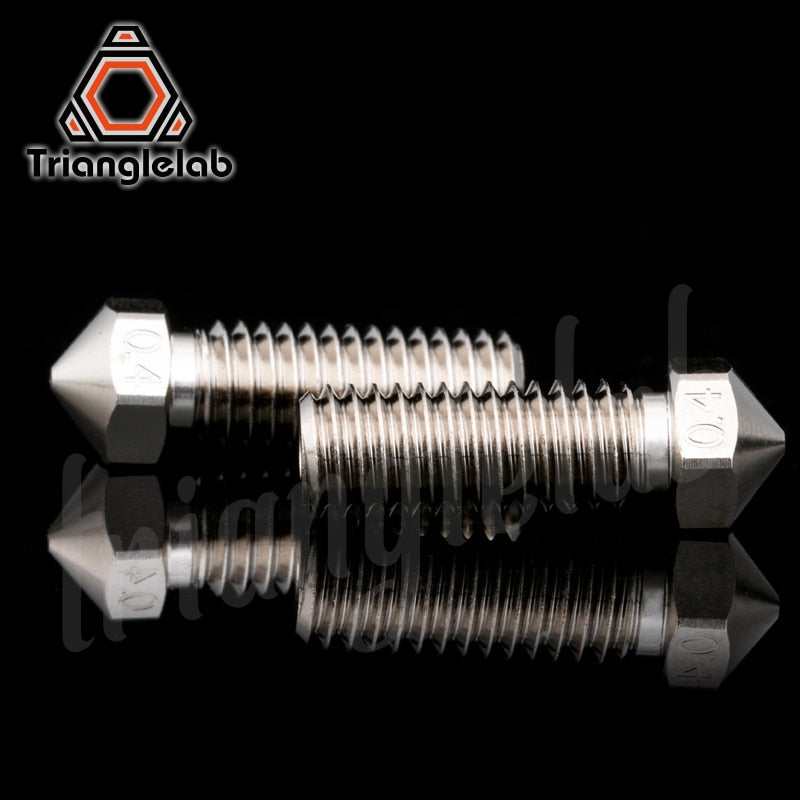 Trianglelab T-Volcano Plated Copper Nozzle Durable Non-stick High Performance M6 Thread For 3D Printers For  Volcano Hotend - KiwisLove