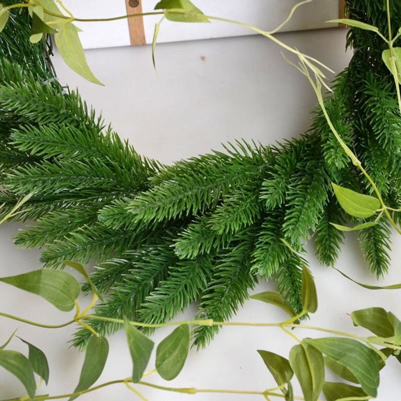 5 Pcs Artificial Plants Pine Branches Christmas Tree Accessories DIY New Year Party Decorations Xmas Ornaments Kids Gift A4520 - KiwisLove