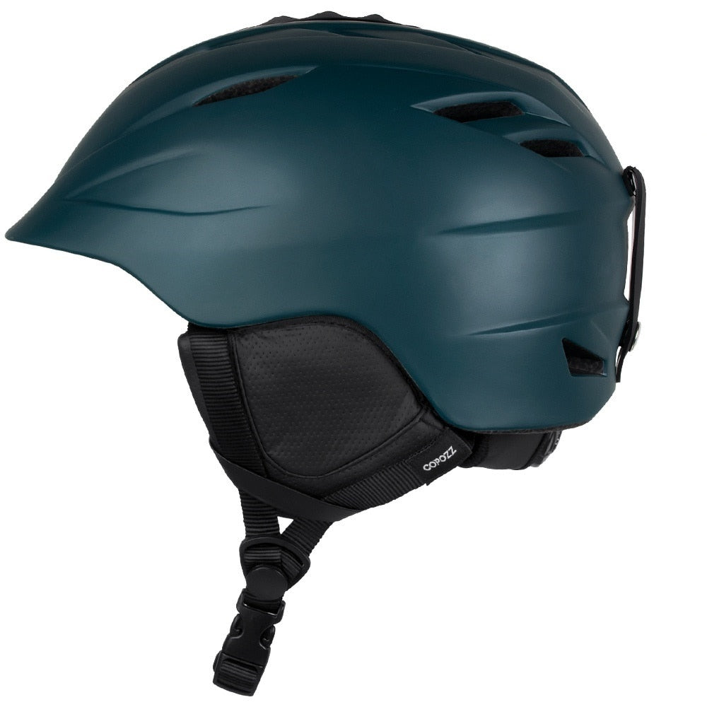 COPOZZ Brand Snowboard Ski Helmet Safety Integrally-molded Breathable Helmet Men Women Skateboard Skiing Helmet Size 55-61cm - KiwisLove