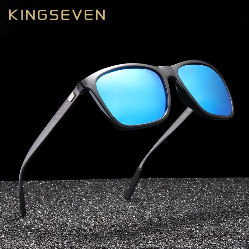 KINGSEVEN Brand Aluminum Frame Sunglasses Men Polarized Mirror Sun glasses Women's Glasses Accessories N787 - KiwisLove