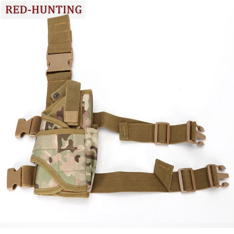 Universal Right Gun Drop Leg Thigh Holster for 7.65MM 9x19MM Pistol Glock 17 19 31 32/M9/M92A1/1911/USP/PPK/SP2022/P226/ - KiwisLove