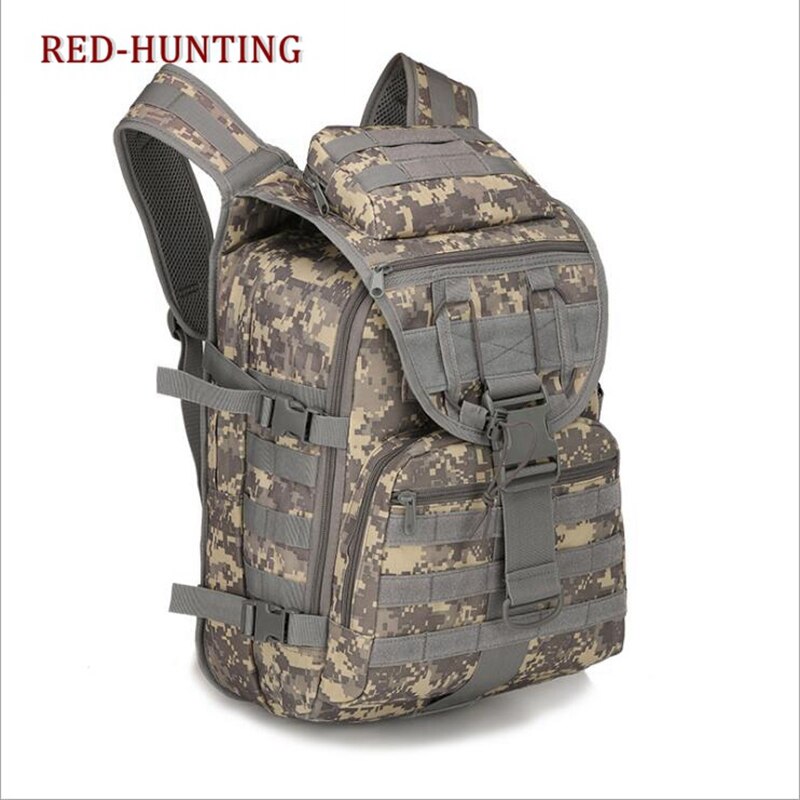 Multicam 40L Tactical Daypack MOLLE Assault Backpack Pack Military Gear Rucksack Large Bag Sport Outdoor For Hunting Camping - KiwisLove