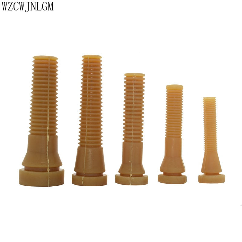 40 poultry plucking pick finger hair removal machine glue stick 12mm pass 16mm heavy picking chicken duck goose plucking stick - KiwisLove