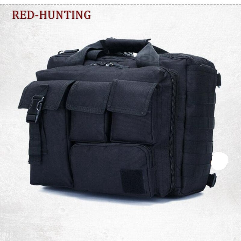 Tactical Travel Messenger Bag Shoulder Outdoor Sport Bag Molle Rucksack Laptop Computer Camera Case for Camping Hunting - KiwisLove