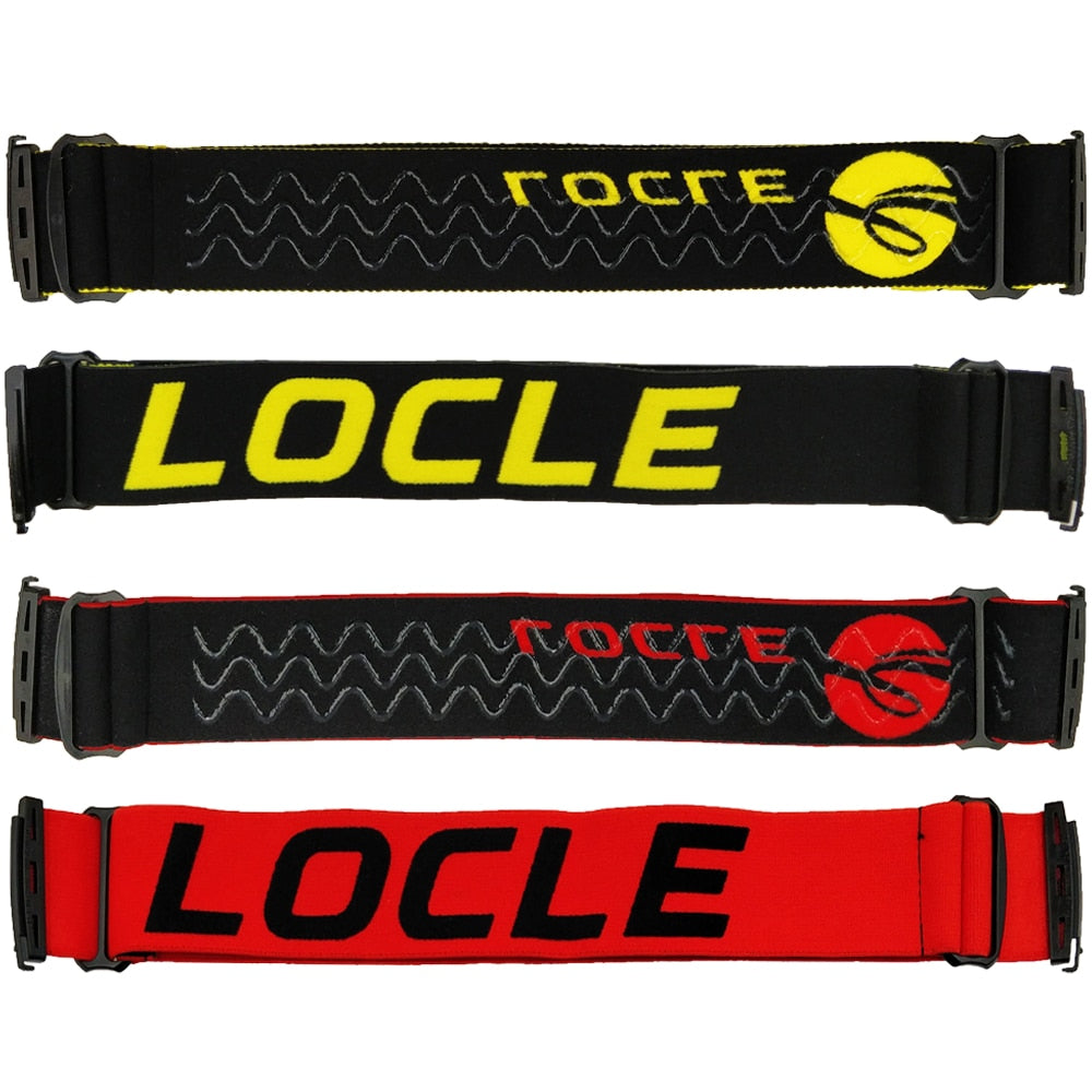 LOCLE Anti-fog Ski Goggles UV400 Ski Glasses Double Layers Skiing Snowboard - KiwisLove