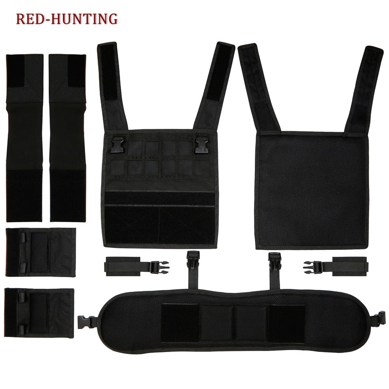 High quality Tactical Vest Elite Molle Law Enforcement Vest Assault Chest Modular Vest - KiwisLove