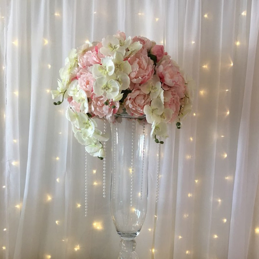 Artificial Silk White Orchid Flowers High Quality Butterfly Moth Phalaenopsis Fake Flower for Wedding Home Festival Decoration - KiwisLove