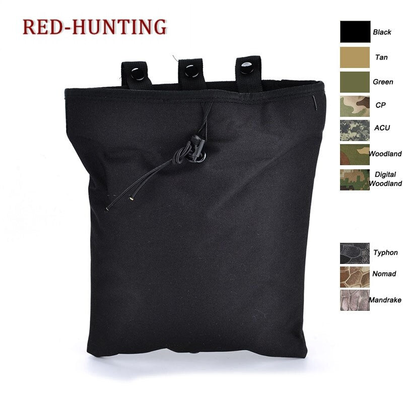 Military Tactical Gear Hunting Recovery Molle Dump Magazine Pouch Ammo Bags Airsoft Paintball Accessories - KiwisLove