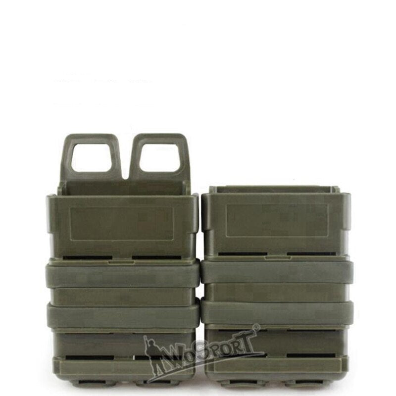 Tactical FastMag Fast Double 5.56 Magazine Holster Pouch Set For MOLLE System - KiwisLove