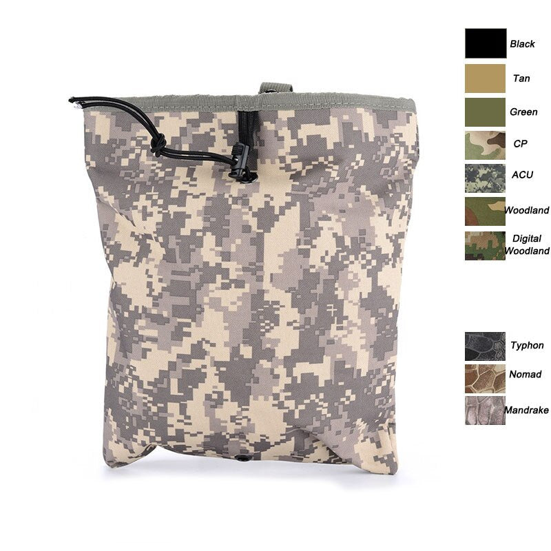Military Tactical Gear Hunting Recovery Molle Dump Magazine Pouch Ammo Bags Airsoft Paintball Accessories - KiwisLove