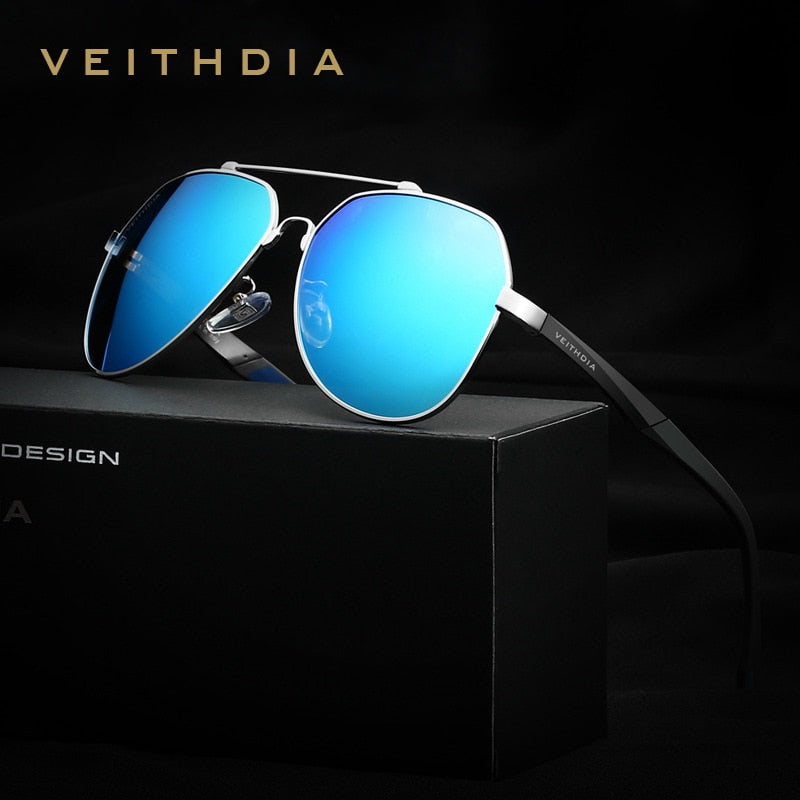 VEITHDIA Brand Men's Aluminum Women Sunglasses Outdoor Sports Polarized VU400 Lens Eyewear Sun Glasses For Men Male Female 3598 - KiwisLove