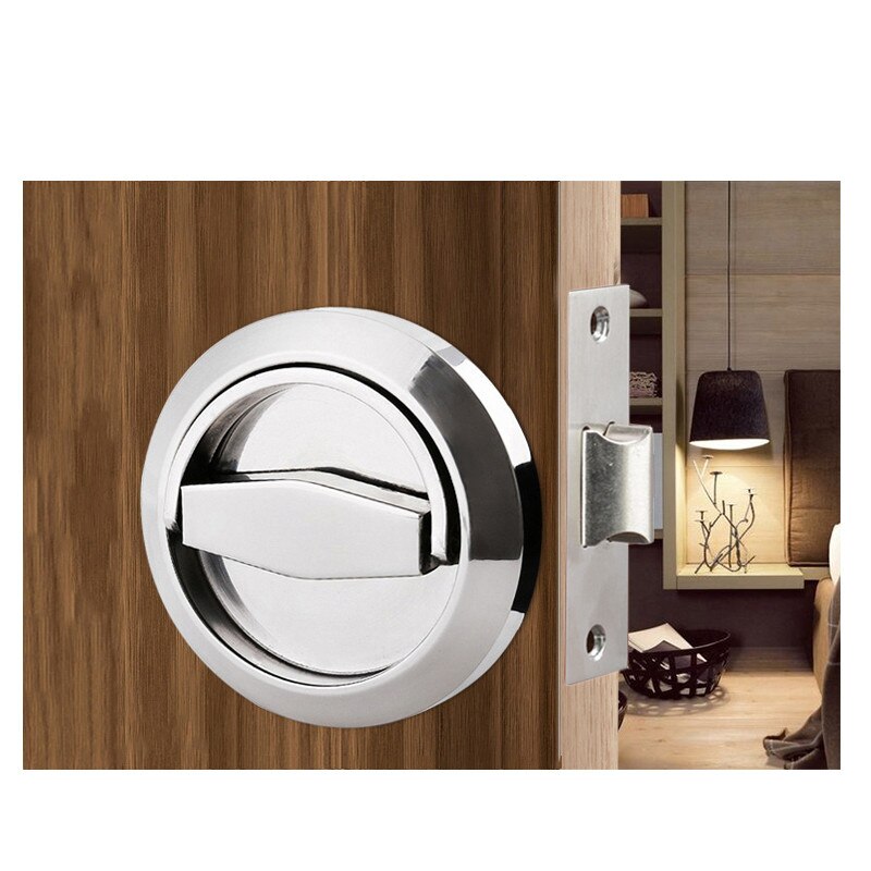 KAK Hidden Door Locks Stainless Steel Handle Kitchen Bedroom Invisible Pulls Mechanical Outdoor Lock For Fire Proof Hardware - KiwisLove