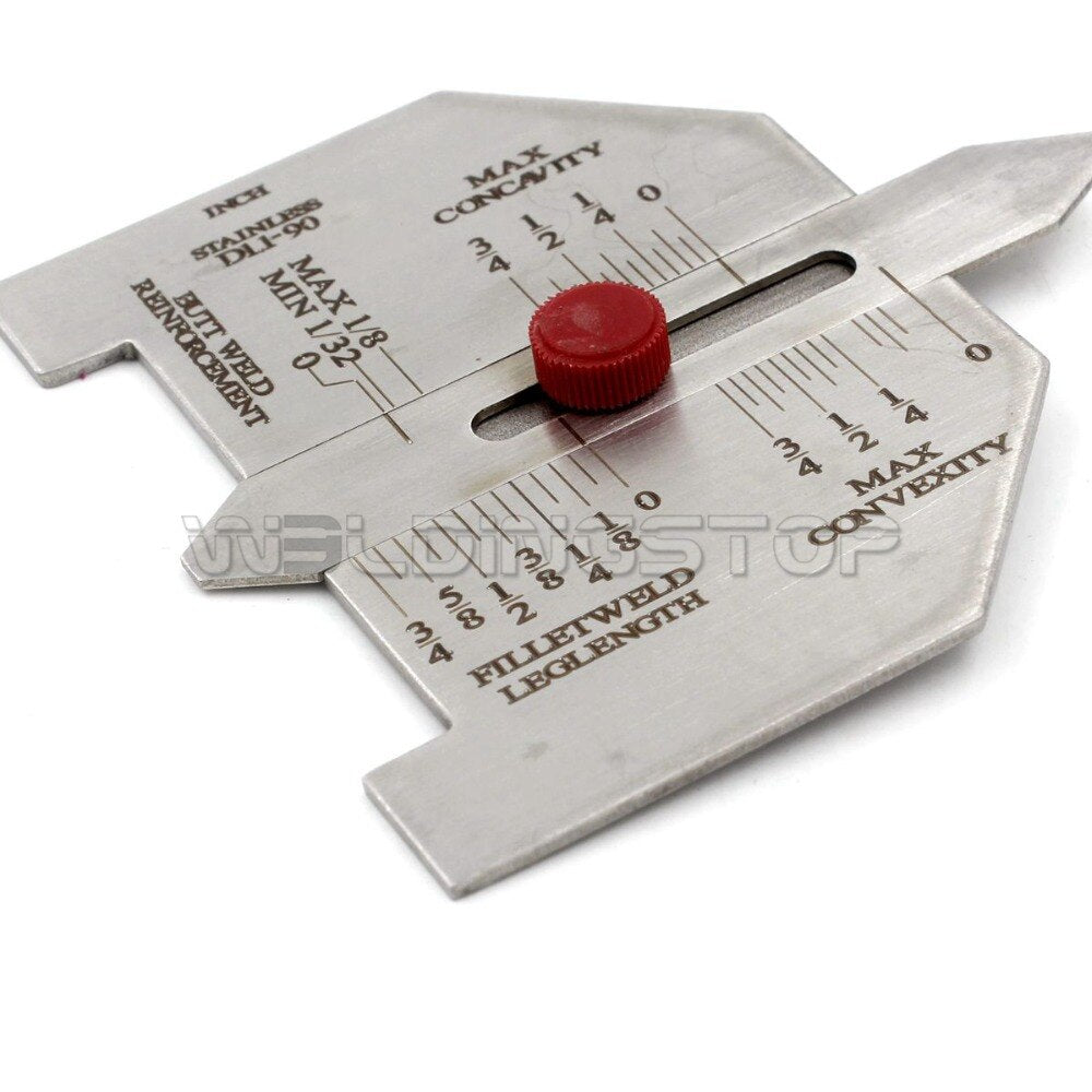 Automatic weld size gauge butt reinforcement fillet weld leg length INCH - KiwisLove