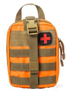 Airsoft First Aid Bag Only Molle Medical EMT Pouch Outdoor Tactical Emergency Utility Pack Outdoor Tourniquet Stap Equipment - KiwisLove