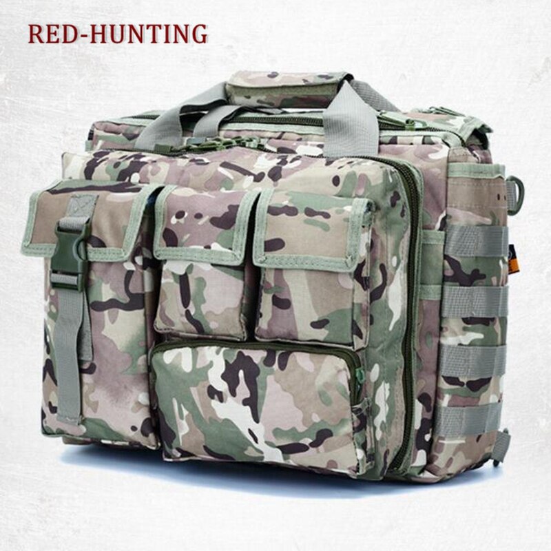Tactical Travel Messenger Bag Shoulder Outdoor Sport Bag Molle Rucksack Laptop Computer Camera Case for Camping Hunting - KiwisLove