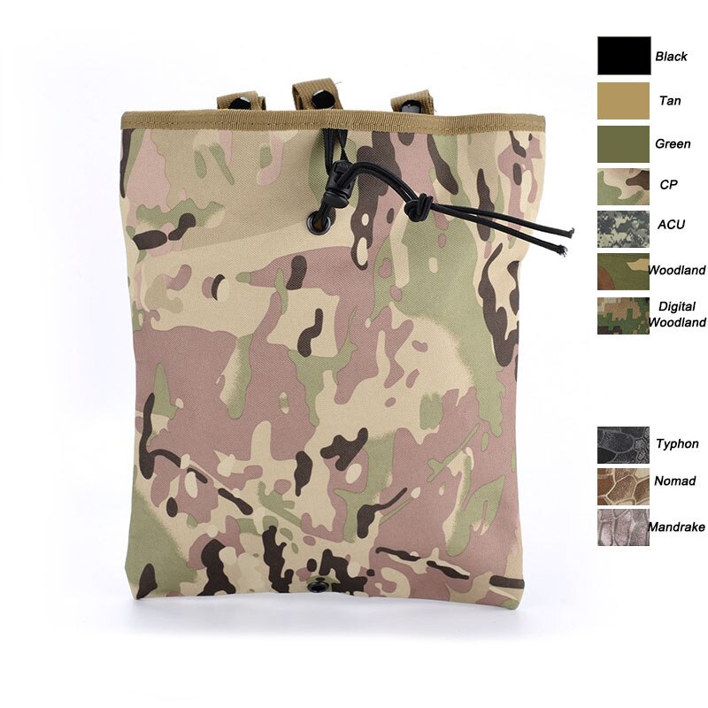 Military Tactical Gear Hunting Recovery Molle Dump Magazine Pouch Ammo Bags Airsoft Paintball Accessories - KiwisLove