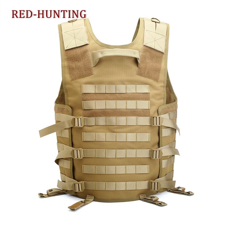 2022 New Men Hunting Vest Military Tactical Training Vest Airsoft Combat Shooting Molle Vest Outdoor Hunting Assault Waistcoat - KiwisLove