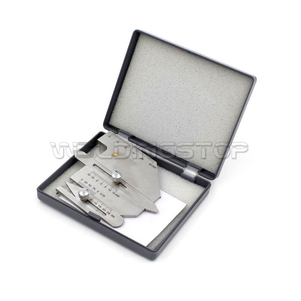 HJC-60 Welding Seam gauge Bead Gage Weld pit test ulnar inspection ruler - KiwisLove