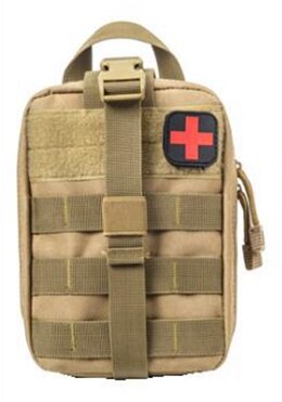 Airsoft First Aid Bag Only Molle Medical EMT Pouch Outdoor Tactical Emergency Utility Pack Outdoor Tourniquet Stap Equipment - KiwisLove