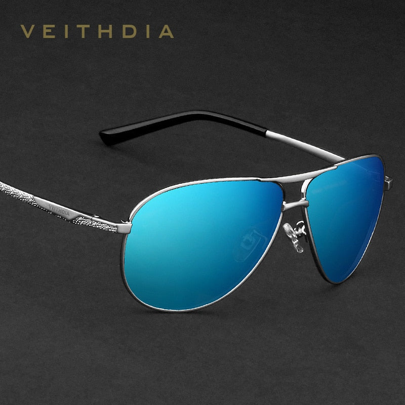 VEITHDIA Brand Sunglasses Classic Fashion Men Polarized Mirror UV400 Lens Eyewear Women Sports Sun Glasses For Male/Female 2556 - KiwisLove